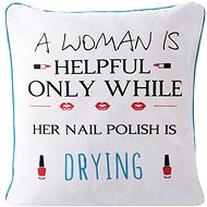 Eurofirany pillowcase, with printed lettering - Pillowcase