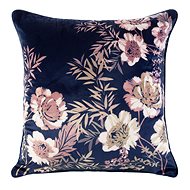 velvet with floral print - Pillowcase