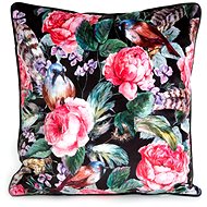 velvet with floral print - Pillowcase