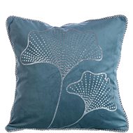 Eurofirany pillowcase, Velvet with silver print - Pillowcase