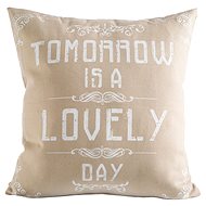 with printed inscriptions - Pillowcase