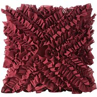 Decorative decorated with small ruffles - Pillowcase