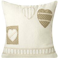 with appliqué and edging - Pillowcase