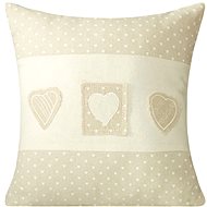 with sewn-on applications - Pillowcase