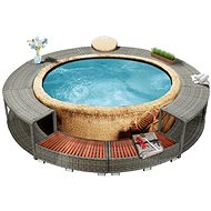 Edge for whirlpool gray polyratan - Jacuzzi Accessories