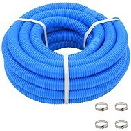 Pool Hose with Clamps Blue 38mm 12m - Pool Hose