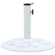 Umbrella stand white 9 kg 40 cm cast iron - Umbrella Stand