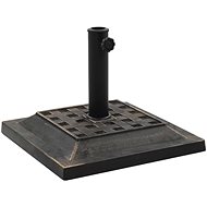 Umbrella stand square bronze 12 kg polyresin - Umbrella Stand