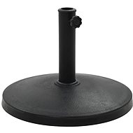 Umbrella stand round black 10 kg polyresin - Umbrella Stand