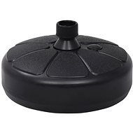 Umbrella stand filled with water/sand 15 l black - Umbrella Stand