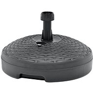 Umbrella stand filled with water/sand 20 l anthracite plastic - Umbrella Stand