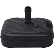 Water/sand filled umbrella stand 24 l black 15/29 cm - Umbrella Stand