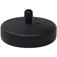 Water/sand filled umbrella stand 24 l black 15/27 cm - Umbrella Stand