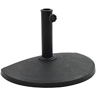 Umbrella stand semicircular black 9 kg polyresin - Umbrella Stand