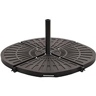 Parasol Stand with Sector Load Black 20kg - Umbrella Stand