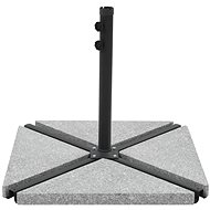 Parasol Stand with a Triangular Grey-black Weight - Umbrella Stand