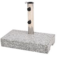 Umbrella stand, granite square, 25 kg - Umbrella Stand