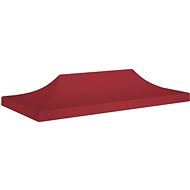 Střecha k party stanu 6 x 3 m vínová 270 g/m2 - Zahradní altán