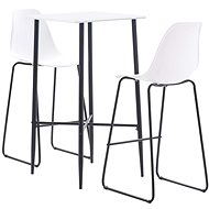 3-piece bar set plastic white 3051299 - Bar Set