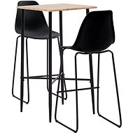3-piece bar set plastic black 3051304 - Bar Set