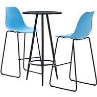 3-piece bar set plastic blue 279720 - Bar Set
