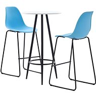 3-piece bar set plastic blue 279766 - Bar Set