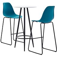 3-piece bar set plastic turquoise 279764 - Bar Set
