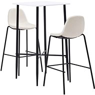 3-piece bar set textile cream 3050008 - Bar Set