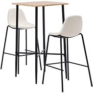 3-piece bar set textile cream 3050059 - Bar Set