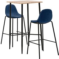 3-piece bar set textile blue 3050063 - Bar Set