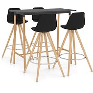 5-piece bar set black 3056234 - Bar Set