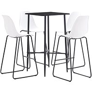5-piece bar set plastic white 279920 - Bar Set
