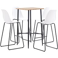 5-piece bar set plastic white 3051303 - Bar Set