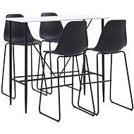 5-piece bar set plastic black 279874 - Bar Set