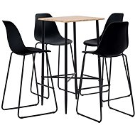 5-piece bar set plastic black 3050024 - Bar Set