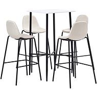5-piece bar set textile cream 3050009 - Bar Set