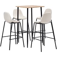 5-piece bar set textile cream 3050060 - Bar Set