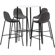 5-piece bar set textile taupe 3050023 - Bar Set