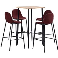 5-piece bar set textile wine 3050072 - Bar Set