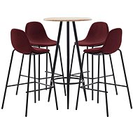 5-piece bar set textile wine 3051175 - Bar Set