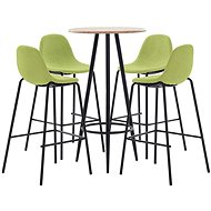 5-piece bar set textile green 279845 - Bar Set