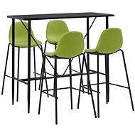 5-piece bar set textile green 279870 - Bar Set