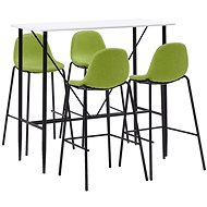 5-piece bar set textile green 279893 - Bar Set