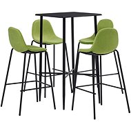 5-piece bar set textile green 279964 - Bar Set