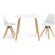 3-piece dining set white 3056989 - Dining Set