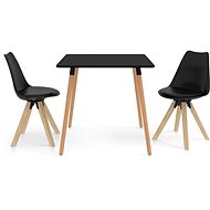 3-piece dining set black 3057039 - Dining Set