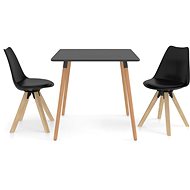 3-piece dining set black 3057087 - Dining Set
