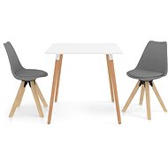 3-piece dining set gray 3056990 - Dining Set