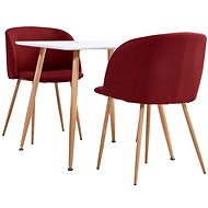 3-piece dining set textile wine 3054008 - Dining Set