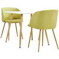 3-piece dining set textile green 3054002 - Dining Set
